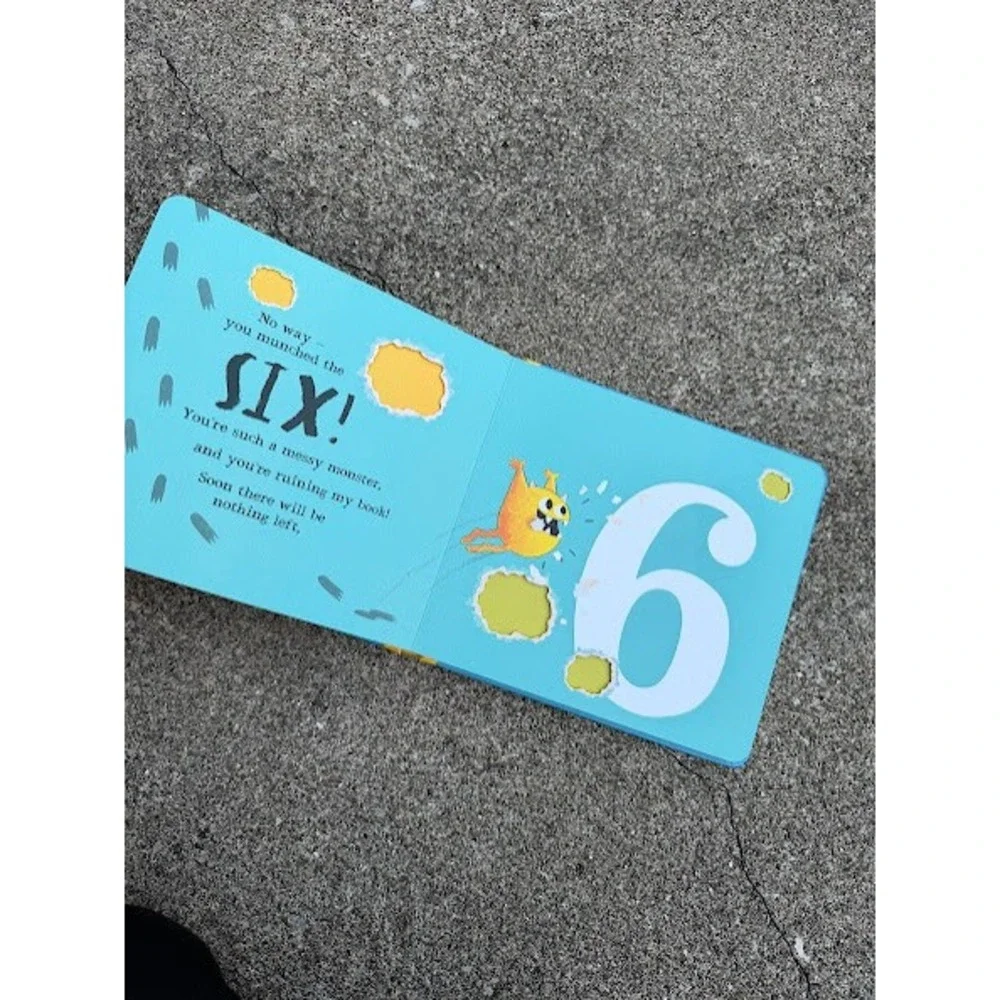 Nibbles Numbers by Emma Yarlett Kane Miller Board Book Counting Monster‎ 2019